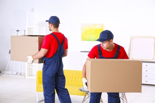 Office relocation planning in Millwall with local commercial buildings