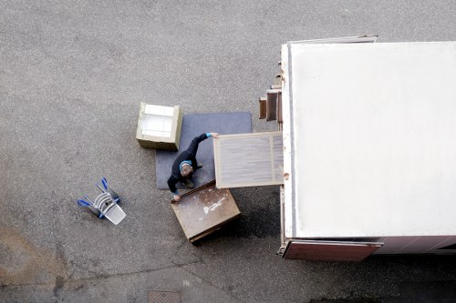 Commercial movers working around access challenges in Millwall