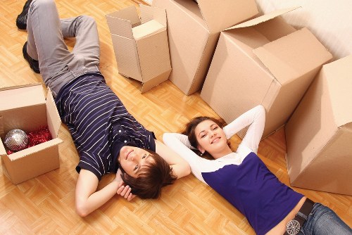 Loading furniture for a Millwall apartment move